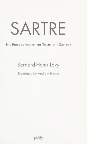 Le siècle de Sartre