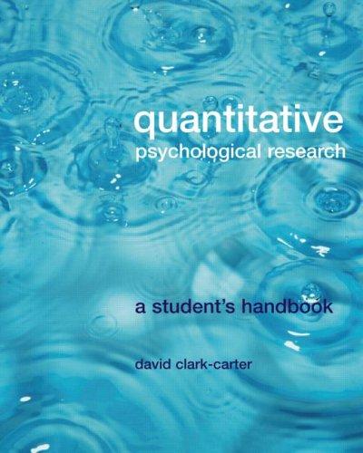 Quantitative psychological research