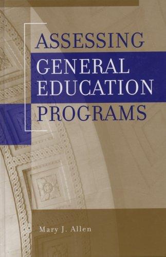 Assessing general education programs