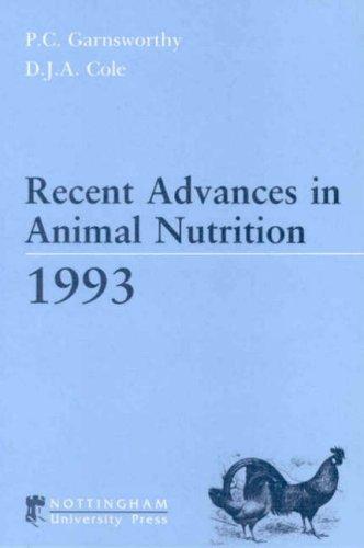 Recent Advances in Animal Nutrition by P. C. Garnsworthy cover