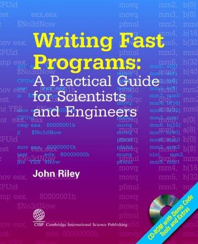Writing Fast Programs by John Riley cover
