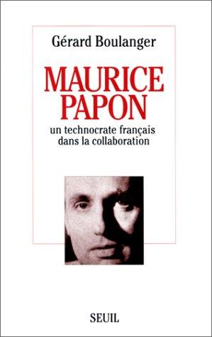 Maurice Papon by Gérard Boulanger cover