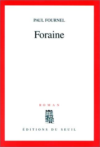 Foraine by Paul Fournel cover