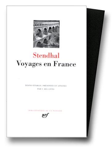Voyages en France by Stendhal cover