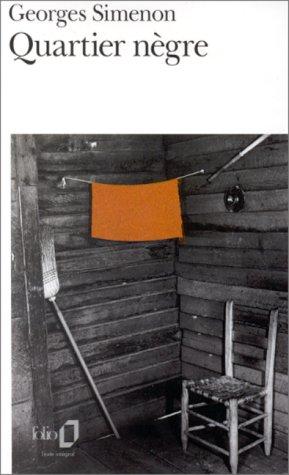 Quartier nègre by Georges Simenon cover