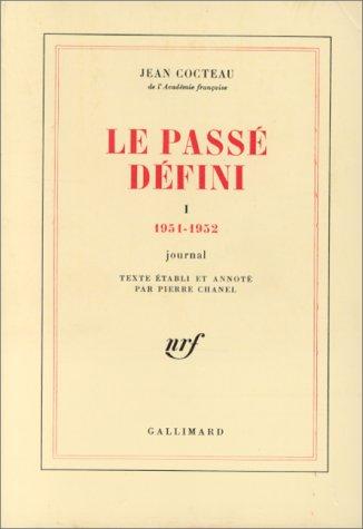 Le passé défini by Jean Cocteau cover