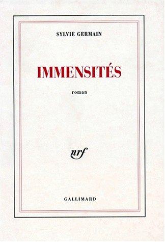 Immensités by Germain, Sylvie cover
