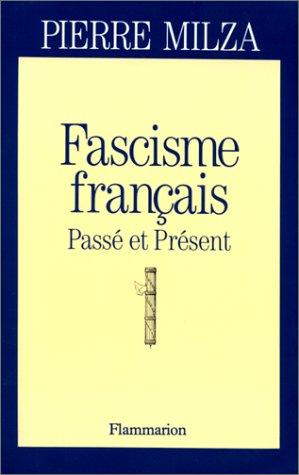 Fascisme français by Pierre Milza cover