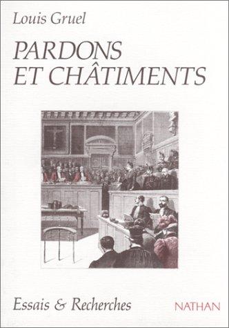 Pardons et châtiments by Louis Gruel cover