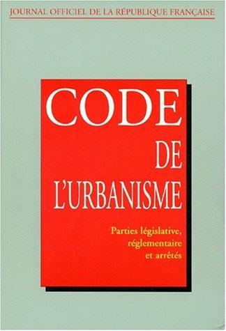 Code de l'urbanisme by France cover