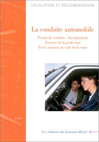 La conduite automobile by France cover