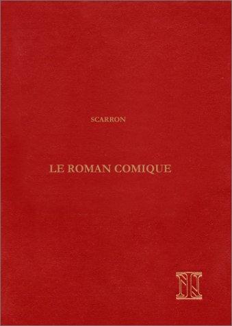 Le roman comique by Scarron Monsieur cover