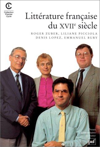 Littérature française du XVIIe siècle
