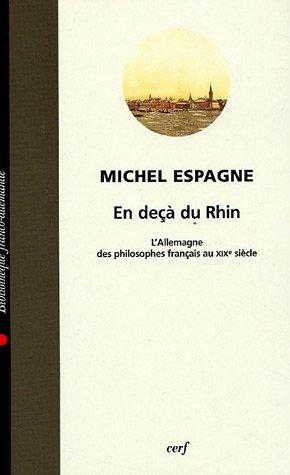En deçà du Rhin by Michel Espagne cover