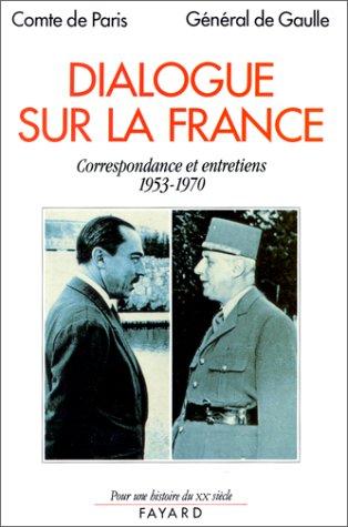 Dialogue sur la France by Paris, Henri comte de cover