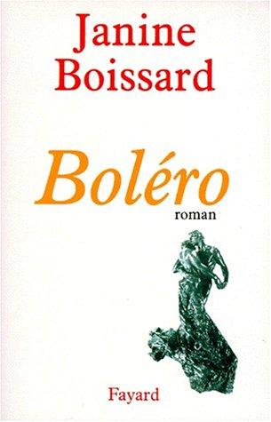 Boléro by Janine Boissard cover