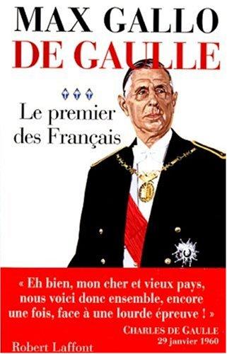 De Gaulle, tome 3 by Max Gallo cover