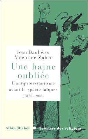 Une haine oubliée