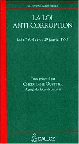 La loi anti-corruption