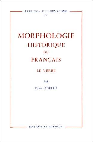 Le verbe français by Pierre Fouché cover
