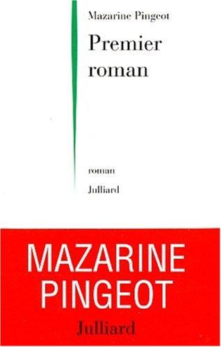 Premier roman by Mazarine Pingeot cover