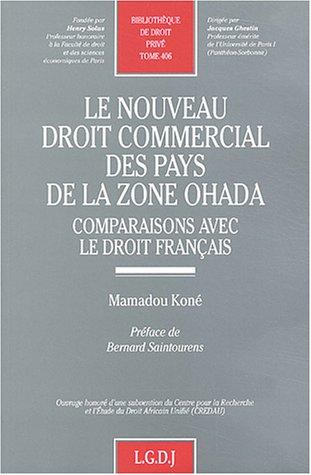 Le nouveau droit commercial des pays de la zone OHADA by Koné, Mamadou docteur en droit. cover