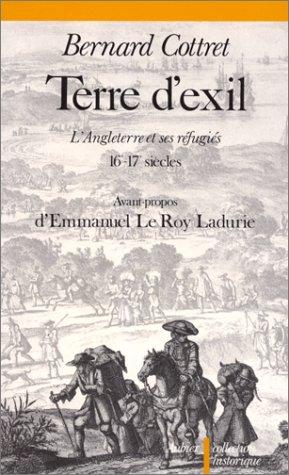 Terre d'exil by Bernard Cottret cover