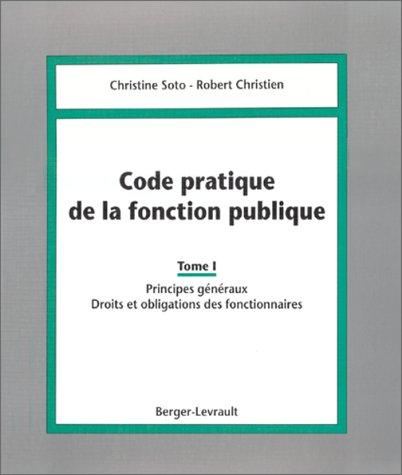 Code pratique de la fonction publique by France cover