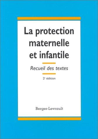 La protection maternelle et infantile by France cover