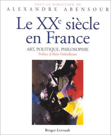 Le XXe siècle en France by  cover