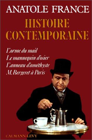 Histoire contemporaine by Anatole France cover