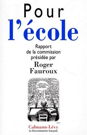 Pour l'ecole by France cover