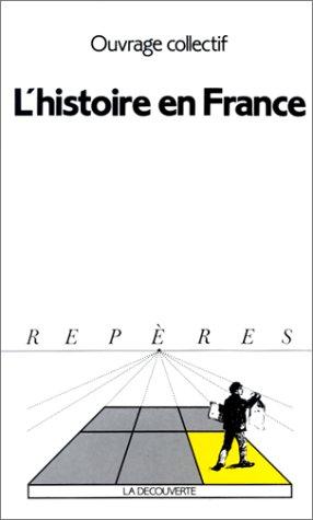 L'Histoire en France by Thierry Paquot cover