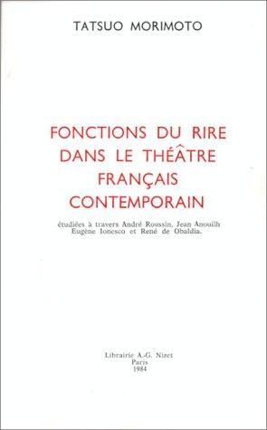 Fonctions du rire dans le théâtre français contemporain