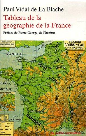 Tableau de la géographie de la France by Paul Vidal de La Blache cover