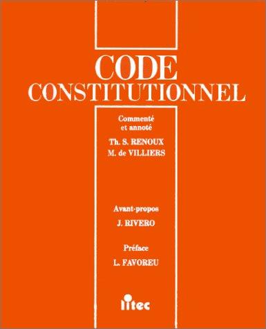 Code constitutionnel by France cover