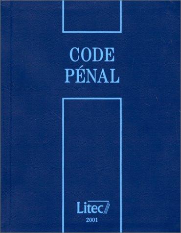 Code pénal, 2001 by France cover