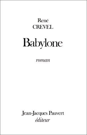 Babylone by René Crevel cover