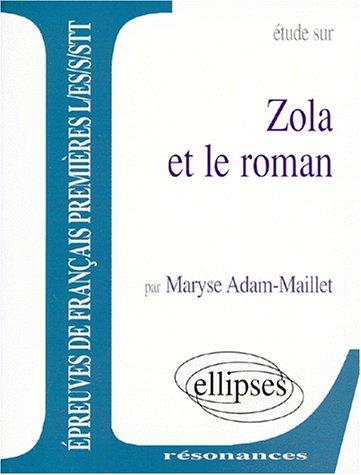 Zola et le roman by Adam cover