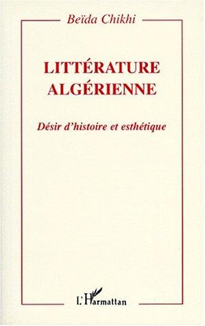 Littérature algérienne by Beïda Chikhi cover
