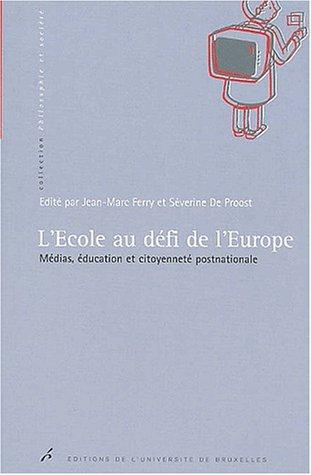 L' cole au dfi de l'Europe