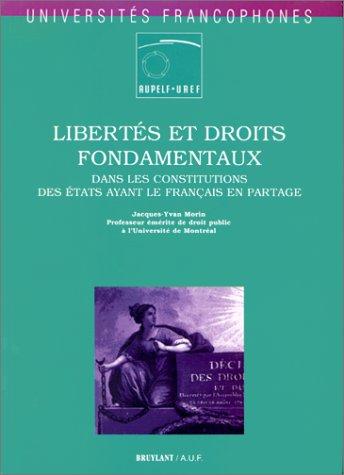 Libertés et droits fondamentaux by Jacques-Yvan Morin cover