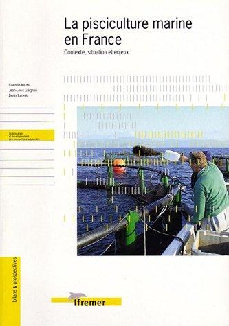 La pisciculture marine en France by  cover