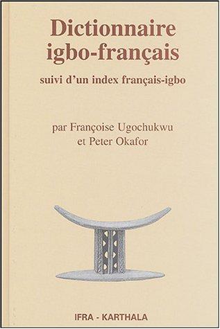 Dictionnaire igbo-français by Françoise Ugochukwu cover