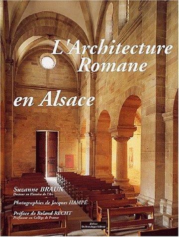 L' architecture romane en Alsace by Suzanne Braun cover