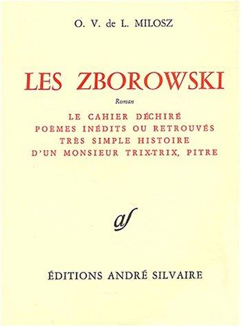 Les Zborowski by Oscar Vladislas de Lubicz Milosz cover