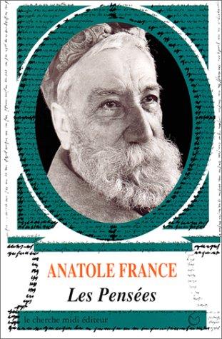 Les pensées by Anatole France cover
