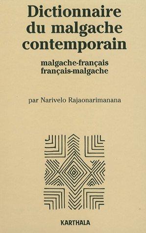 Dictionnaire du malgache contemporain by Narivelo Rajaonarimanana cover
