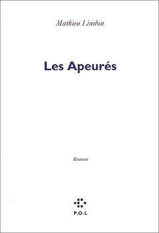 Les Apeurés by Mathieu Lindon cover