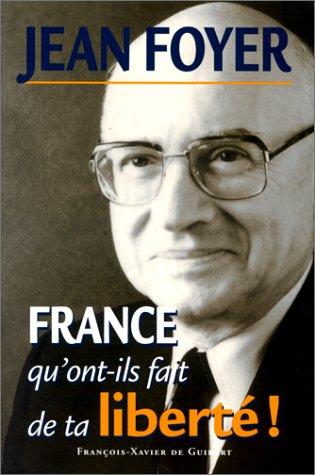 France, qu'ont-ils fait de ta liberté!